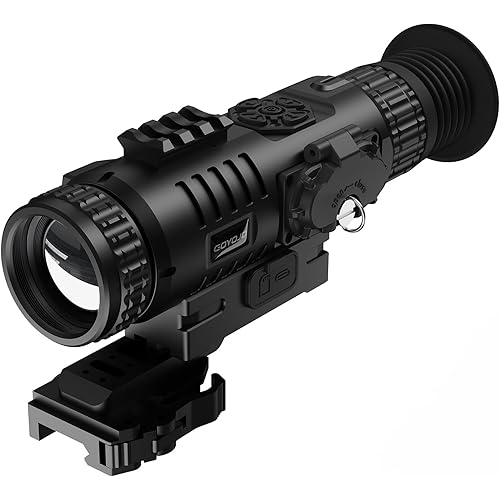 Digital Night Vision Scope, HD Day & Night 5-20X Hunting Night Vision Optics, 2560x1920 Resolution NV Scopes for Hunting Surveillance Wildlife Observation