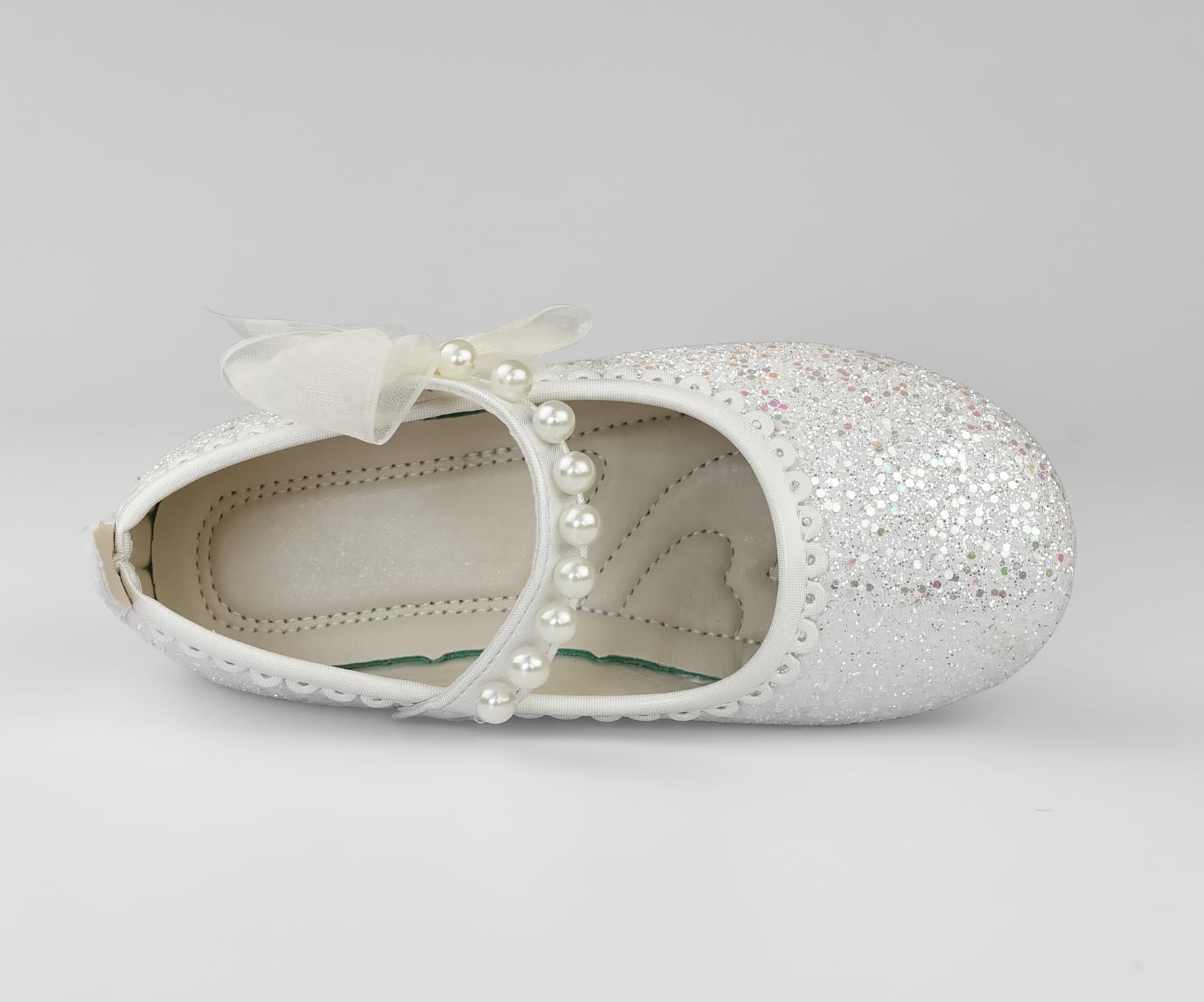 Scarpe Mary Jane per Bambina Ragazza Infradito con Brillantini Glitter