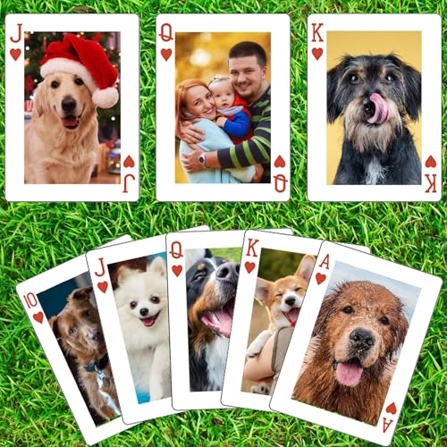 Custom Playing Cards Personalized with Your Own Photo Picture, Un...