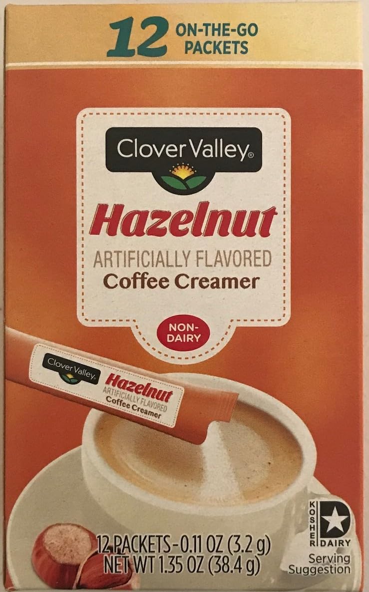 Amazon.com: Clover Valley Hazelnut Coffee Creamer- 12 On-The-Go