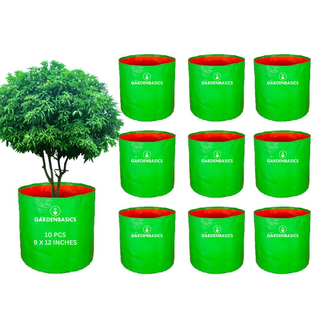 Grow Bags for Vegetables - 5 Pack, UV Protected -18