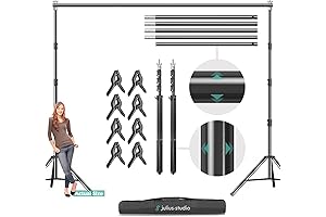 Julius Studio Backdrop Poles Heavy Duty 10x10