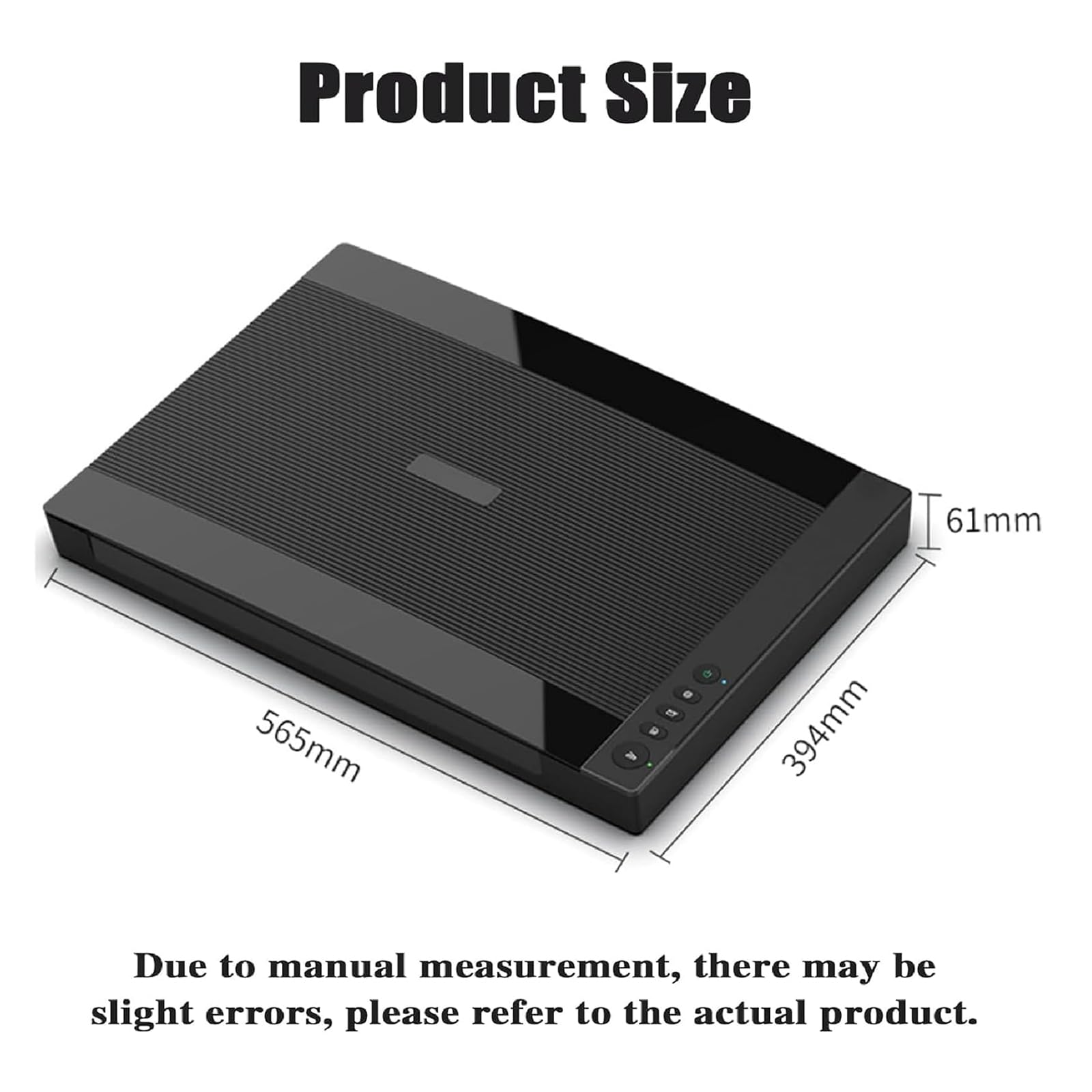 Escáner plano con reconocimiento de texto OCR, 2400 x 2400 DPI, área de escaneo A3, compatible con Windows y Mac para digitalización de documentos y fotos