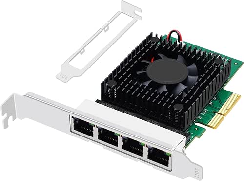 2.5gb Network Card PCI-E X4 Quad Port Gigabit Ethernet LAN