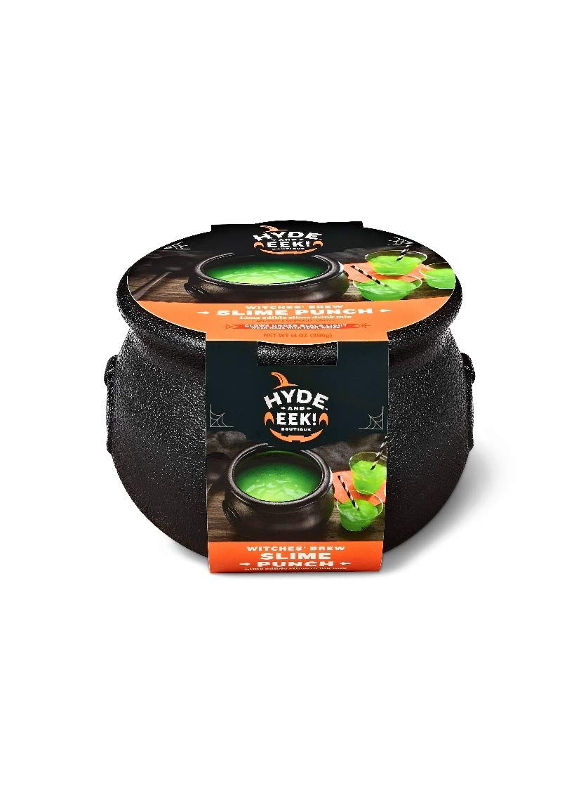 Hyde and EEK Halloween Green Slime Drink Mix in Cauldron 14oz