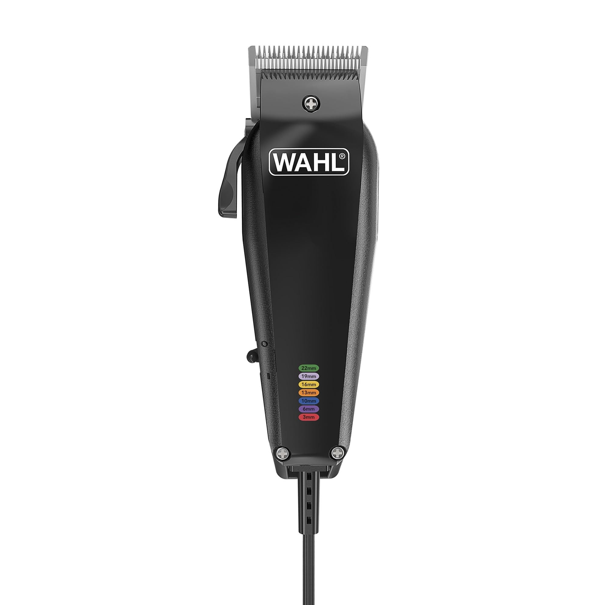 WAHL Multi Cut, kit de aseo para perros y gatos, cepillo para mascotas, bajo ruido, con cable, en casa, resistente a la corrosión, cuchillas de acero con carbono, afilado de precisión, ligero