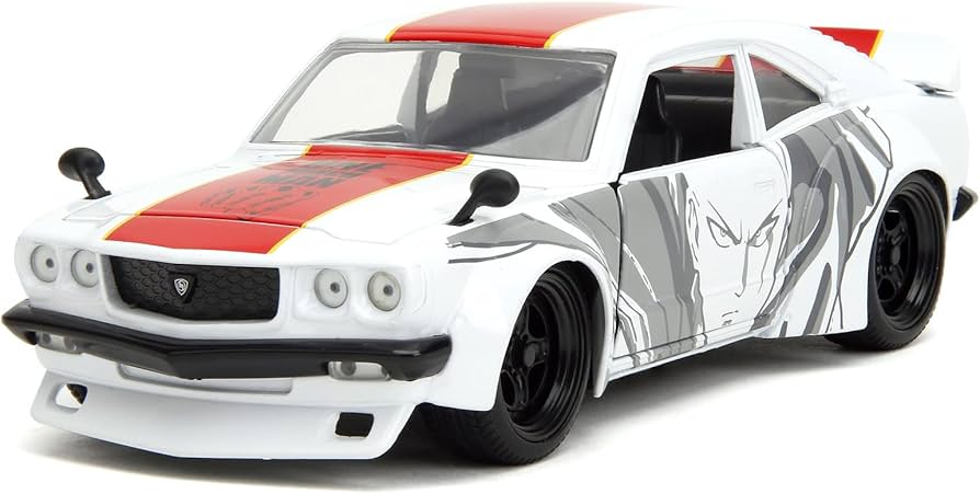 Amazon.com: Jada Toys One Punch Man Figure Saitama & Model Car