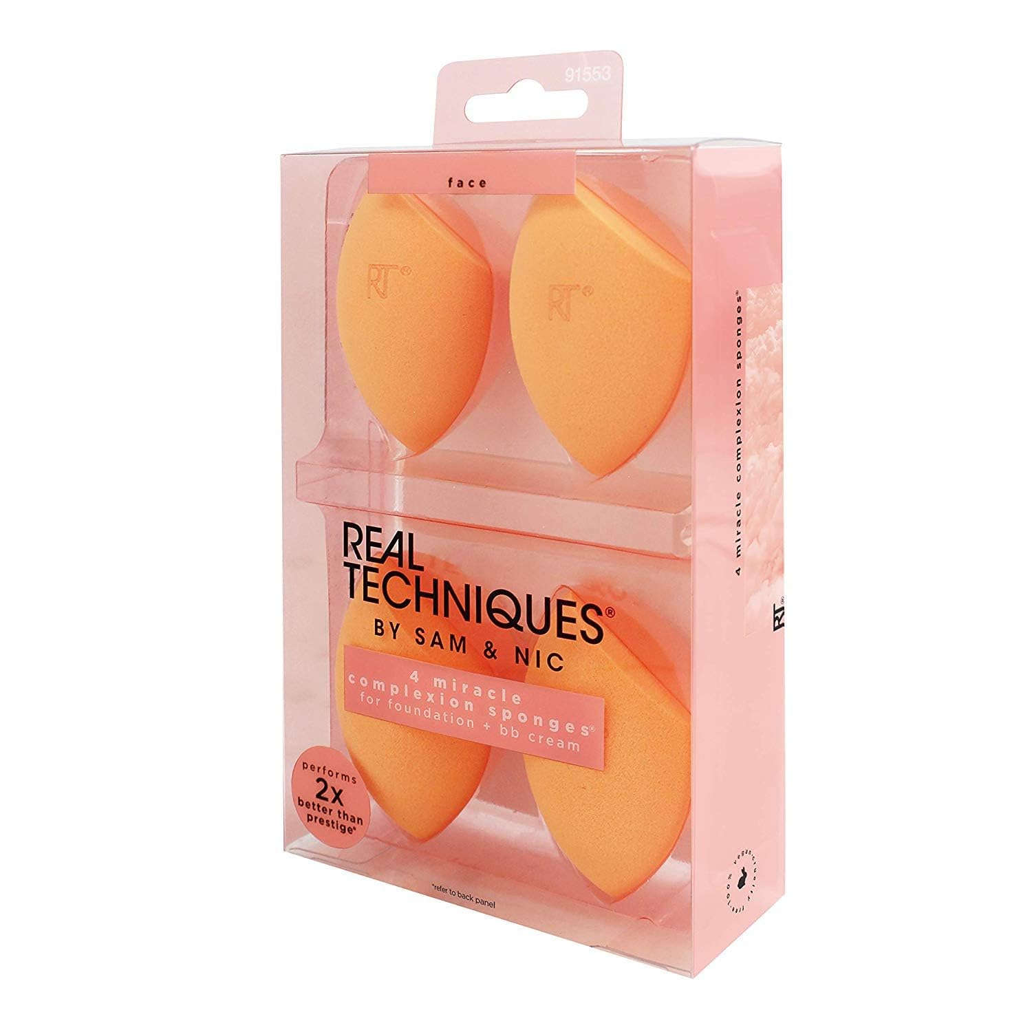 Real Techniques Base 4 Miracle Complexion Sponges, Multicolor-picture-22