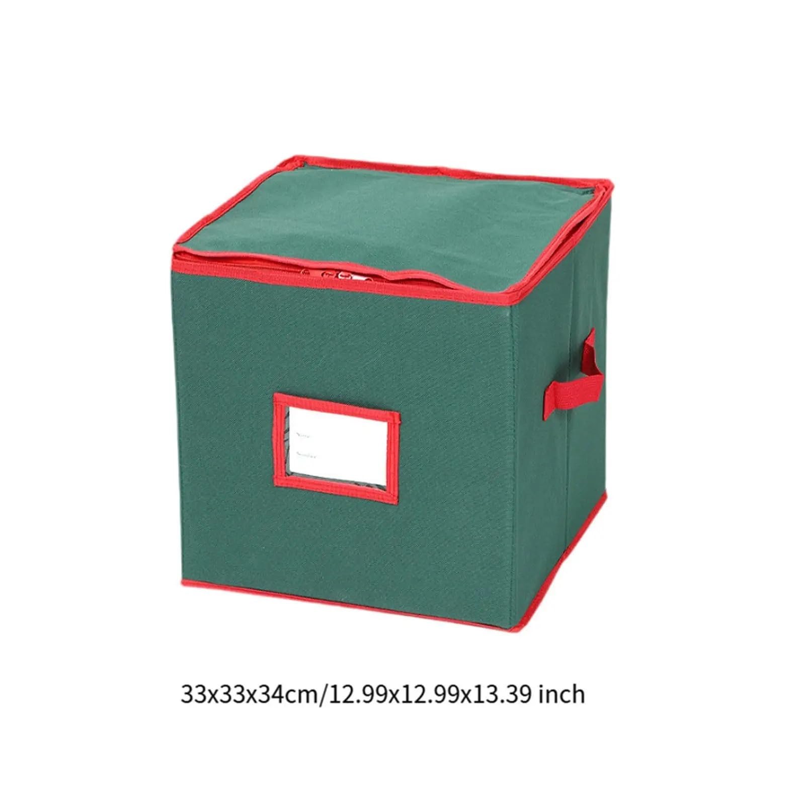 Organizer FüR Weihnachtsschmuck Aufbewahrungsbox for Weihnachtskugeln, reißfest, herausnehmbare Tabletts, Trennwände, Dekoration mit Trennwänden, Aufbewahrungsbox for Weihnachtsschmuck FüR Weihnachten