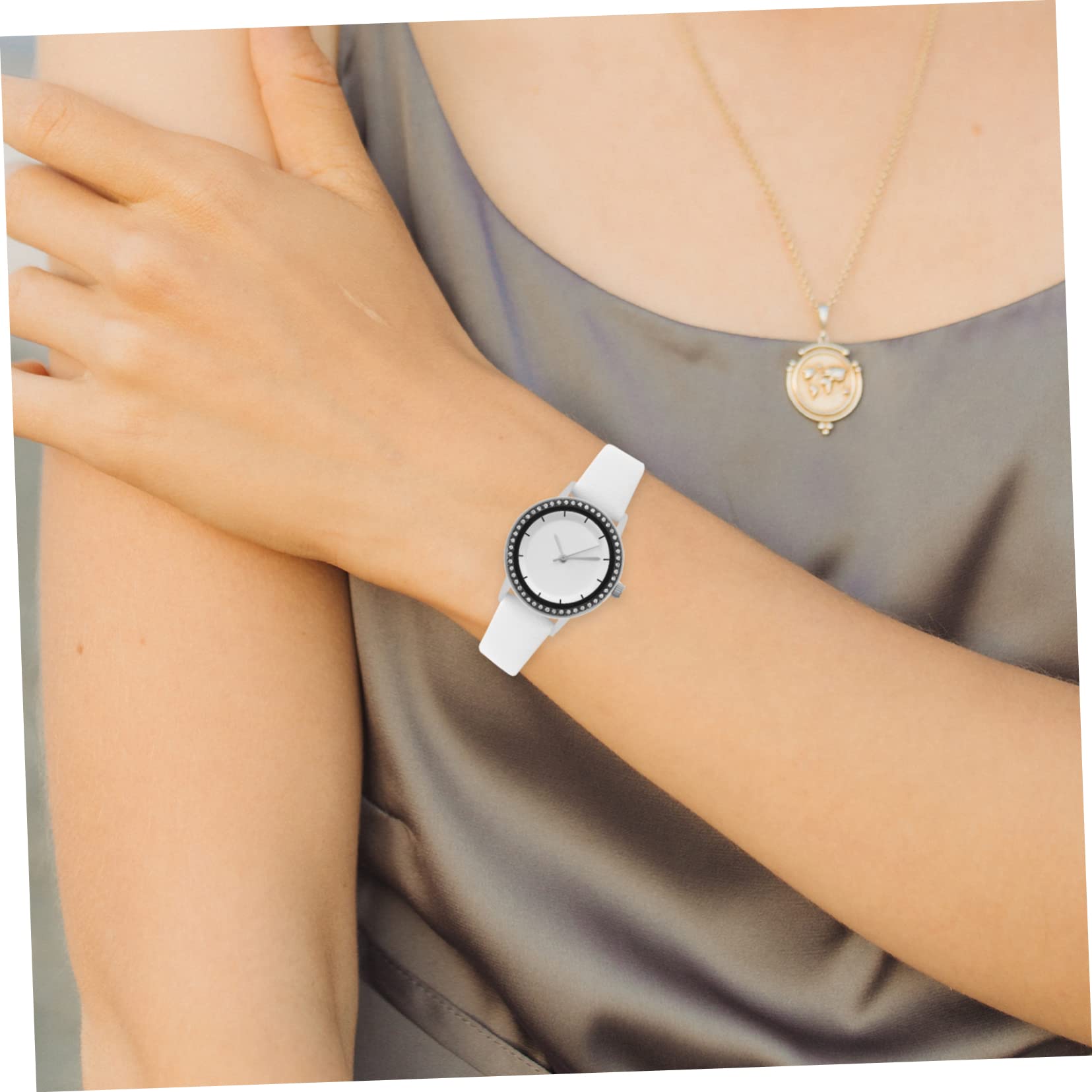 HOMSFOU 5pezzi Custodia Protettiva Per Watch Design Leggero e Resistente Agli Urti Protezione Completa Con Pellicola Temperata Accessori Per Orologi