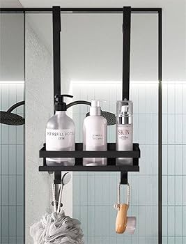 シャワーシェルフ シャワードアキャディ 吊り下げ式シャワーオーガナイザー Amazon｜TZAMLI 吊り下げ式シャワーキャディ ドア掛けシャワー