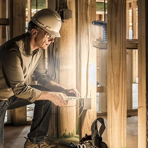 Miniatura 3 de Feit Electric Linterna portátil de mano de luz de trabajo LED con 500 lúmenes ultra brillante, plegable y recargable - WORK500FLEXBAT