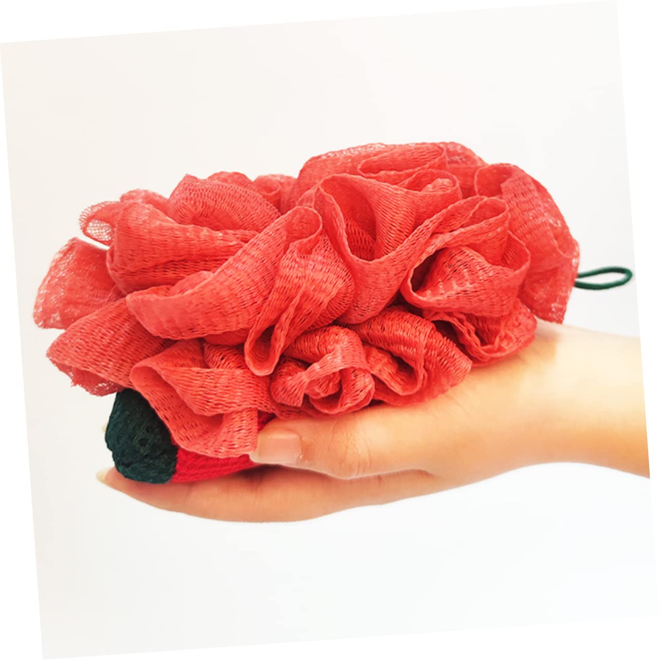 FOMIYES 4piezas Esponja De Caricatura Lanyard Bola De Baño Exfoliante Portátil Para Adultos Para Ahorro De Espacio y Secado Rápido