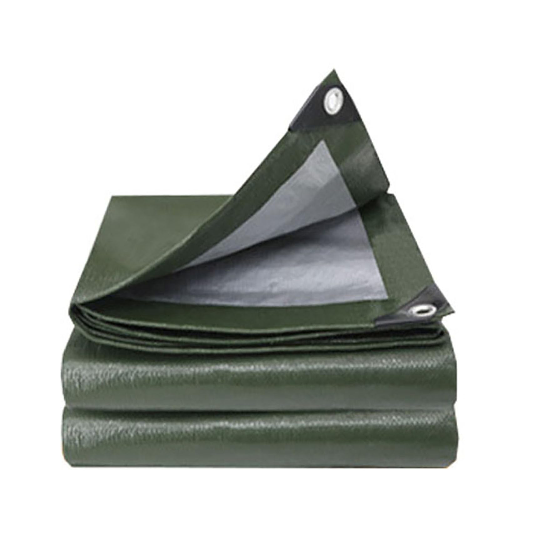 Lona impermeable verde ejercito ideal para tapar lena y proteger barcos del sol 1