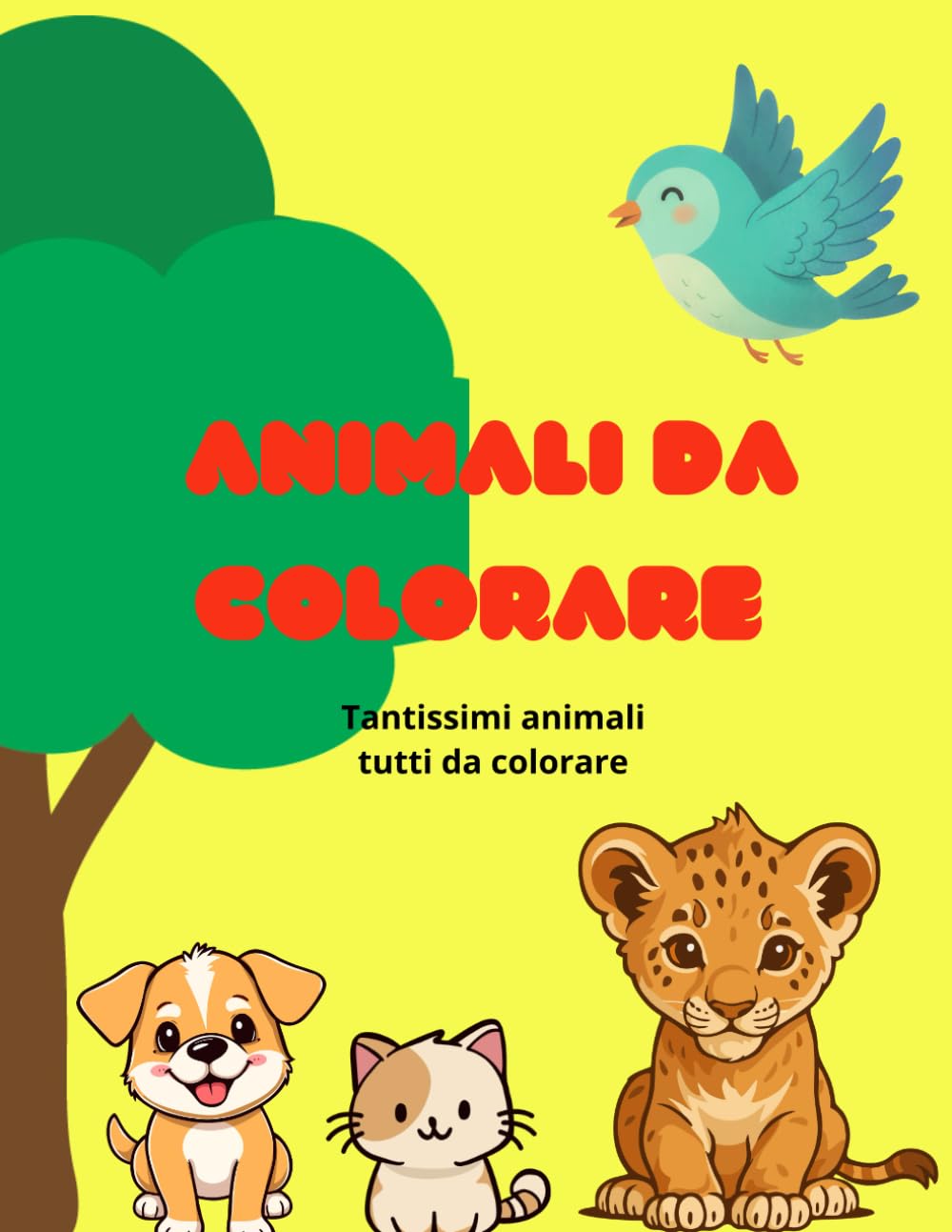Animali da colorare: Tantissimi animali carini tutti da colorare