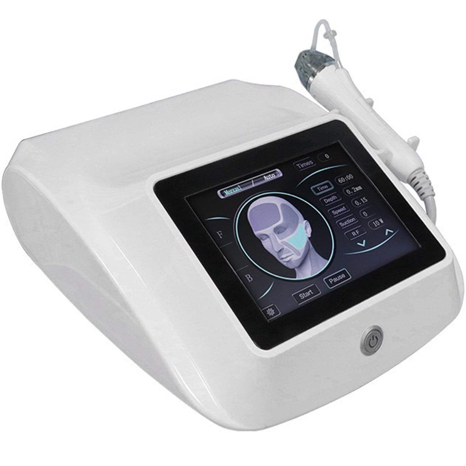 UIBAO Salon-Grade Fractional RF Microneedle Face Lifting Machine,Anti-Aging Device for Effective Wrinkle Reduction,Skin Tightening and Comprehensive Facial Rejuvenation