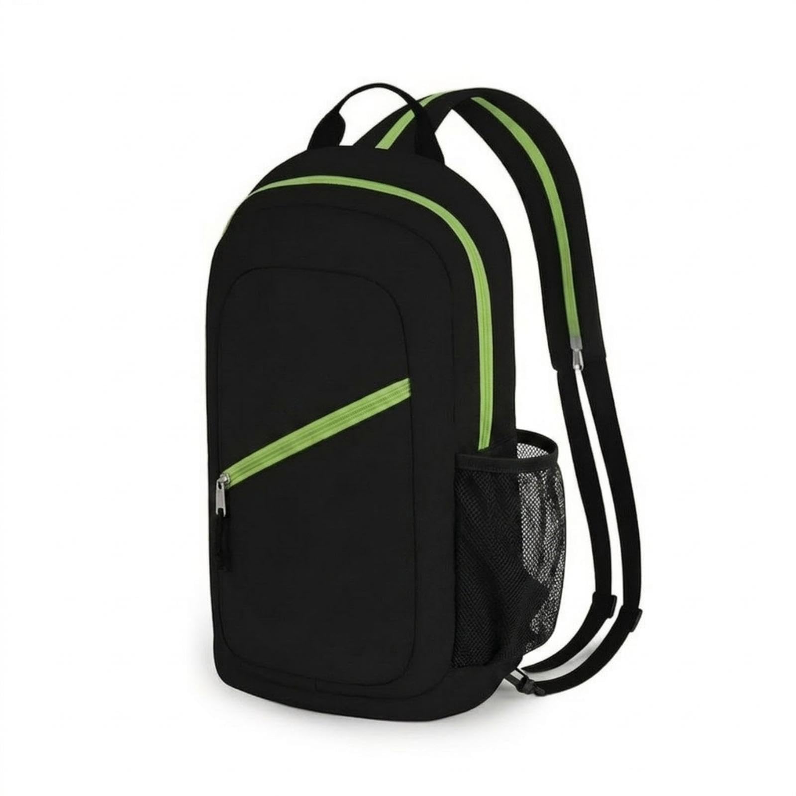 Pickleball Backpack Pickleball Bag Compact Backpack with Water Bottle Holder for Outdoor Training Black-picture-16