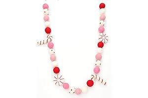 Felt Candy Cane Garland