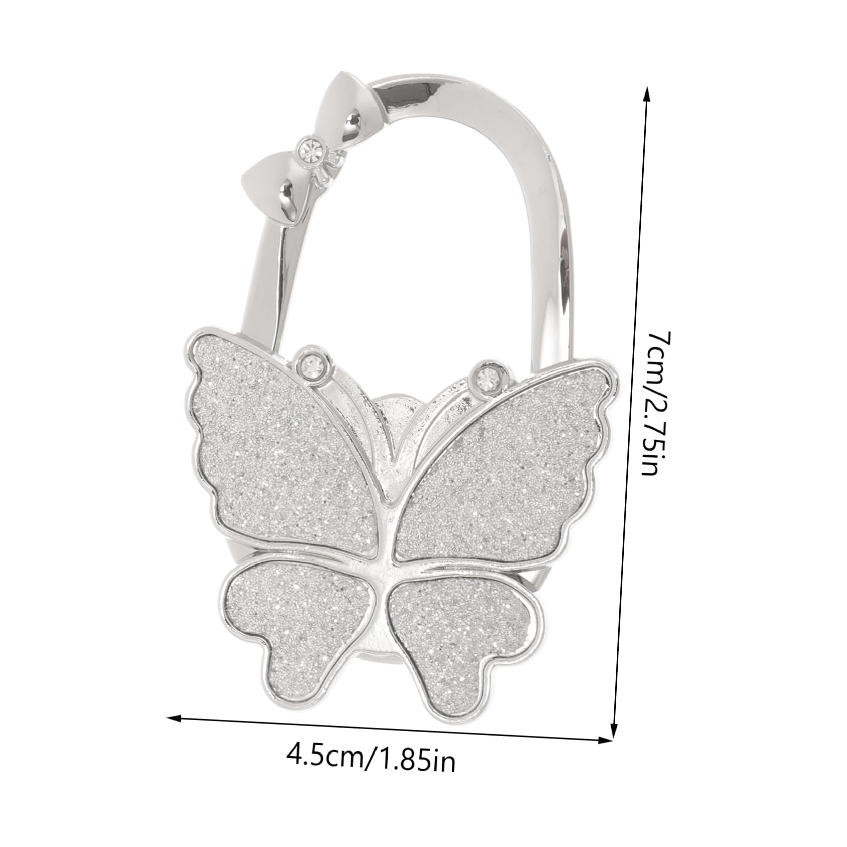 OSALADI Alloy Material Bag Hook Decorative Functional Handbag Hanger for Table Purse Hook for Women