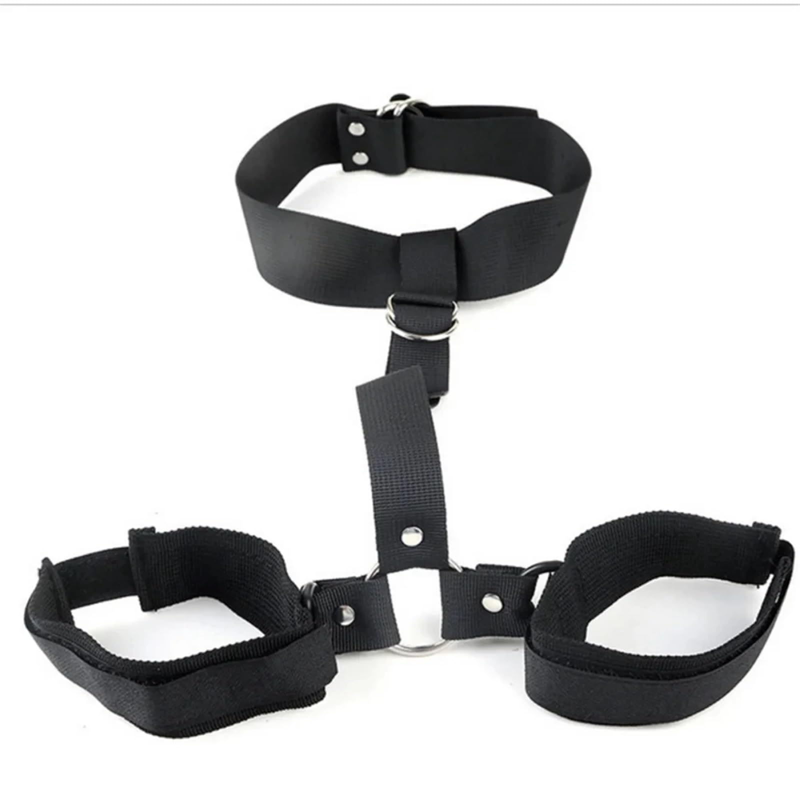 Kit De Démarrage D'accessoires BDSM – Menottes Et Collier, Confortable Et Discret, Idéal Pour Débutants