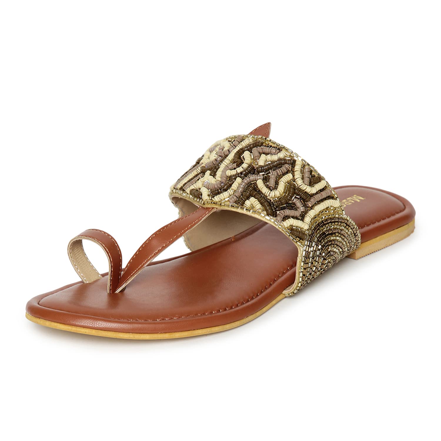 Marc Loire Womens Casual Soft Comfortable Tan Flats,Size: 4 (B0BBV8DQJ8) Amazon Price History, Amazon Price Tracker
