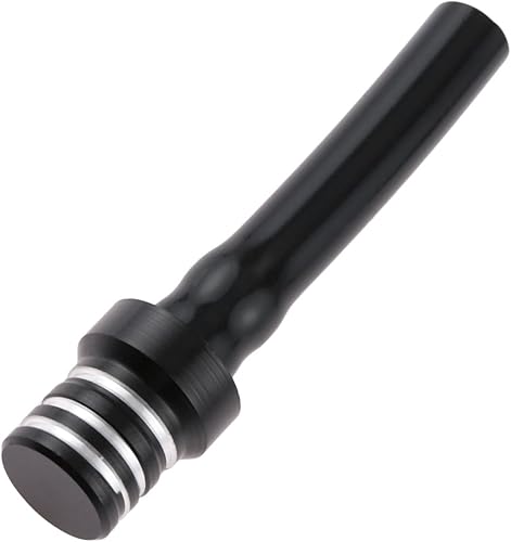 Miniatura 2 de Tubo de manguera de ventilación de ventilación de válvula de tapa de combustible de gas negro de 3 piezas universal