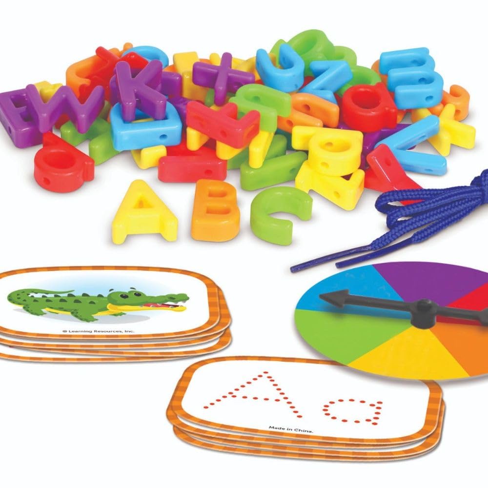 Learning Resources Set de Actividades Skill Builders Sonido para Aprender Las Letras y el Alfabeto, Aprender el Alfabeto, Letras mayúsculas y minúsculas, Juguetes para Leer para 3+