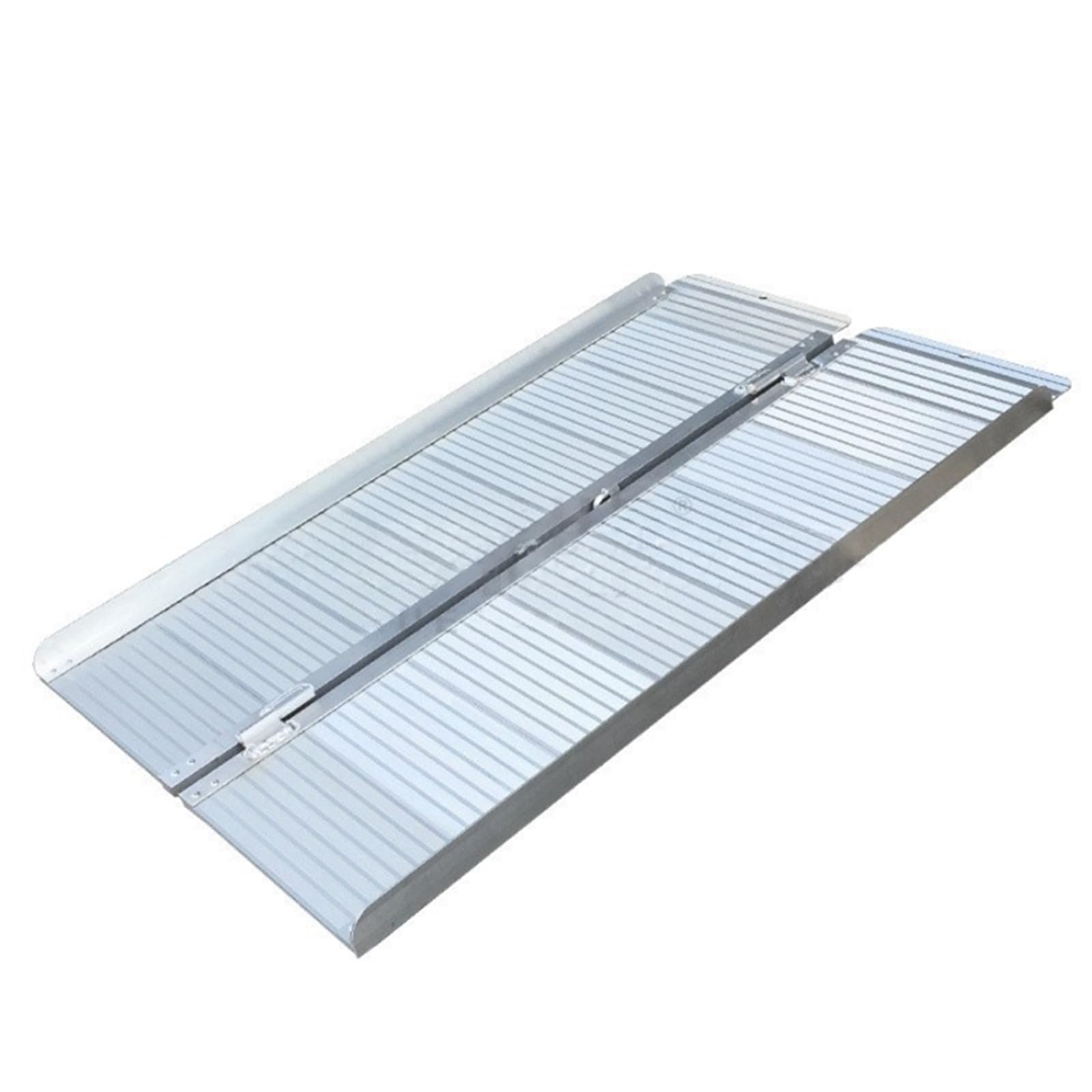 POGHDBXA Wheelchair Ramp, Wheelchair Ramp Board Accessible with Portable Folding Pedal for Home Steps, Stairs, Entrance, Umbra