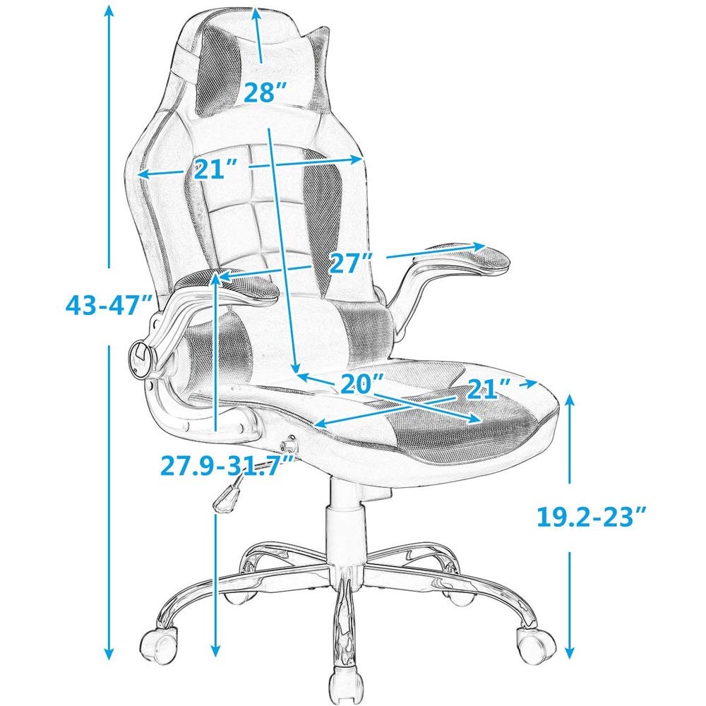 Krzesło biurowe Krzesło do komputera Krzesło do domowego biura Odchylane krzesło szefa Krzesło obrotowe Siatkowe krzesło skórzane Krzesło wyścigowe Krzesło e-sportowe Krzesła biurowe do domu wzniosłe