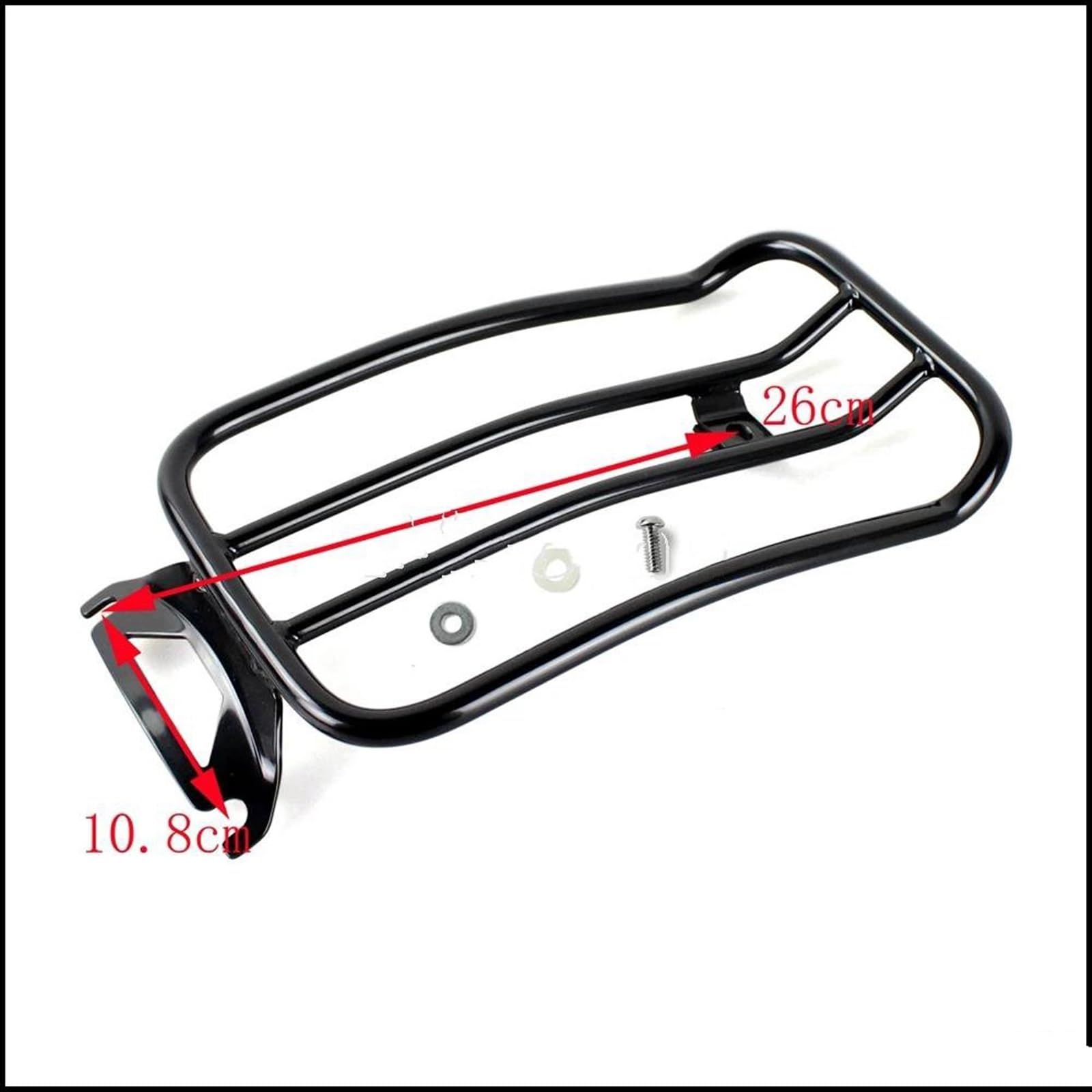 Wspornik bagażnika bagażowego do Harley Touring FLHT FLHR FLHX FLT 1997-2015 Motocykl Ogon Bagażnik Top Case Sakwa Saddle Bag Wspornik