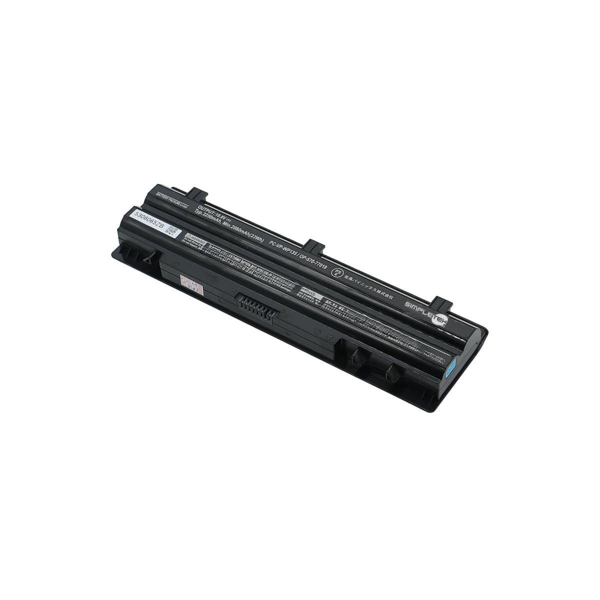 SIMPLETEK - Laptop-Ersatzakku -10,8 V Li-Ion, 2200 mAh | kompatibel mit NEC VersaPro VK24L, VK30H, VK27M, VJ30H