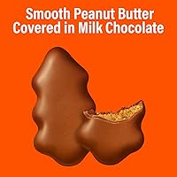Vista 8 de REESE'S- Árboles de mantequilla de maní con chocolate con leche, paquetes de dulces de Navidad, 1.2 onzas (6 unidades)