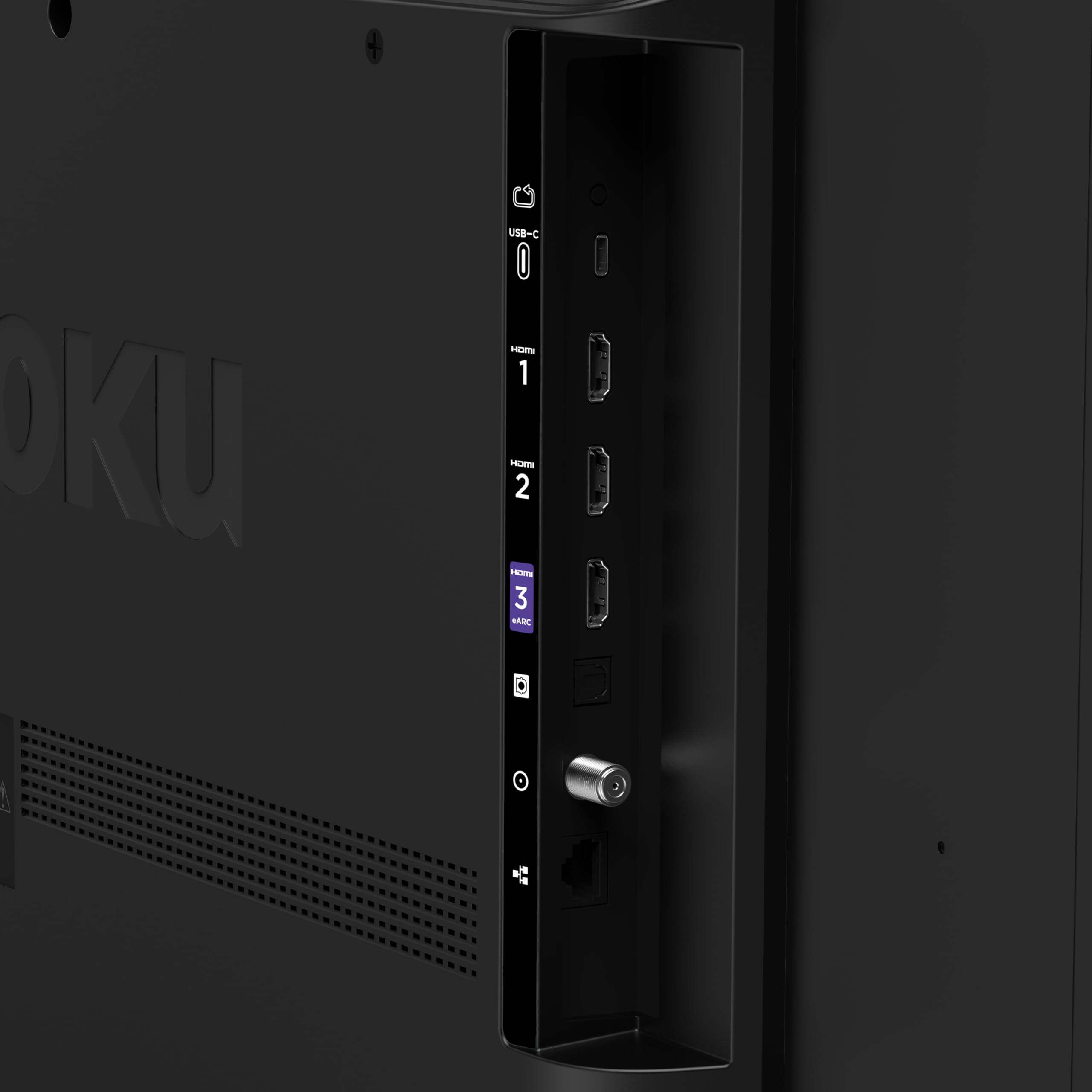 Roku Smart TV 2025 – 43-Inch Select Series, 4K HDR TV – RokuTV with Enhanced Voice Remote – Flat Screen LED Television with Wi-Fi for Streaming Live Local News, Sports, Family Entertainment