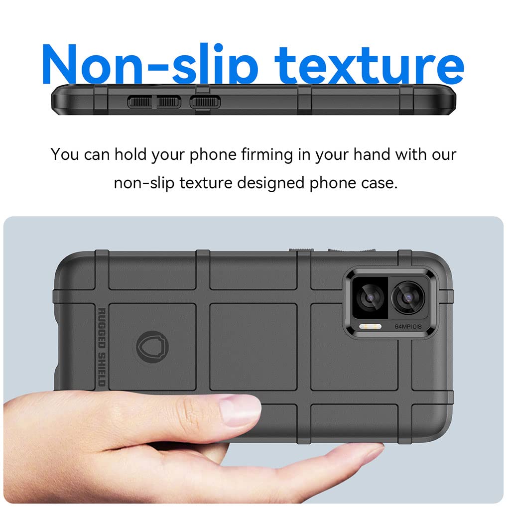 SEAHAI Cover per Motorola Edge 30 PRO, Militare Custodia