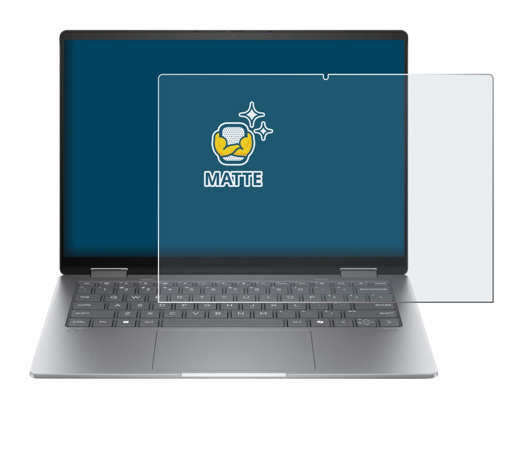 Protector De Pantalla Mate Anti-Reflejos BROTECT Para HP Envy X360 14 2-in-1 – Anti-Huellas Y Resistente A Arañazos