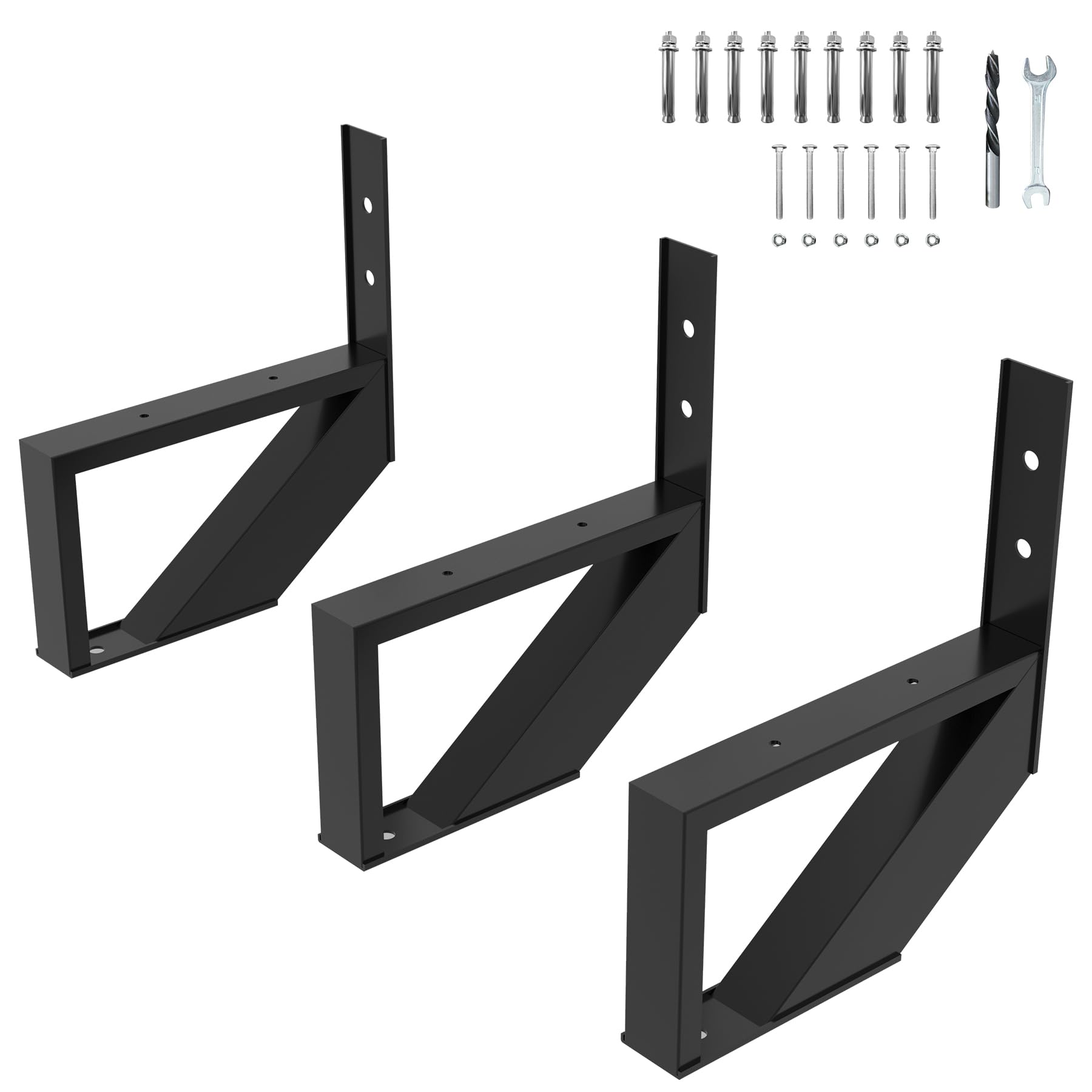 Photo 1 of Toriexon Steel Stair Step Riser, 1-Step, 3 Pack