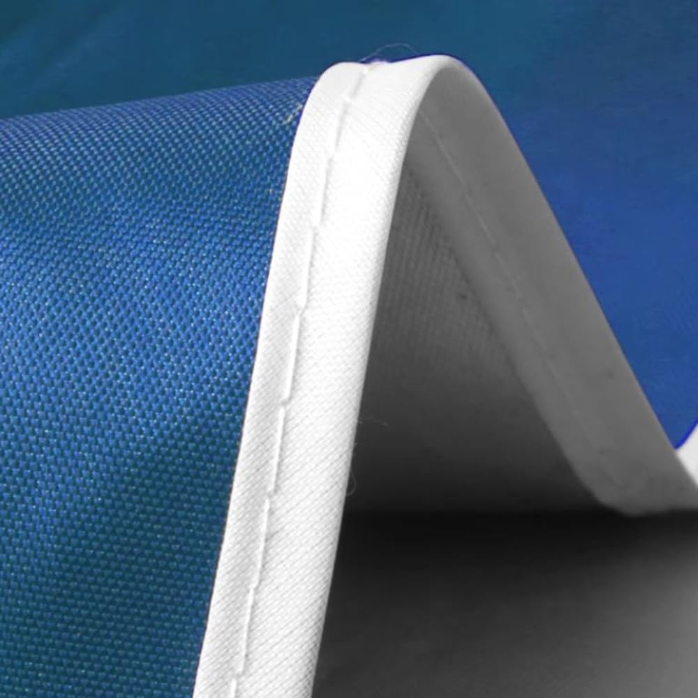 Czerwony zapasowy baldachim na parasol tarasowy o długości 3,6 m, wodoodporny pokrowiec z tkaniny przeciwsłonecznej, na 8 żeber, 10 parasoli, na zewnątrz, zamienny górny pokrowiec na parasol ogrodowy