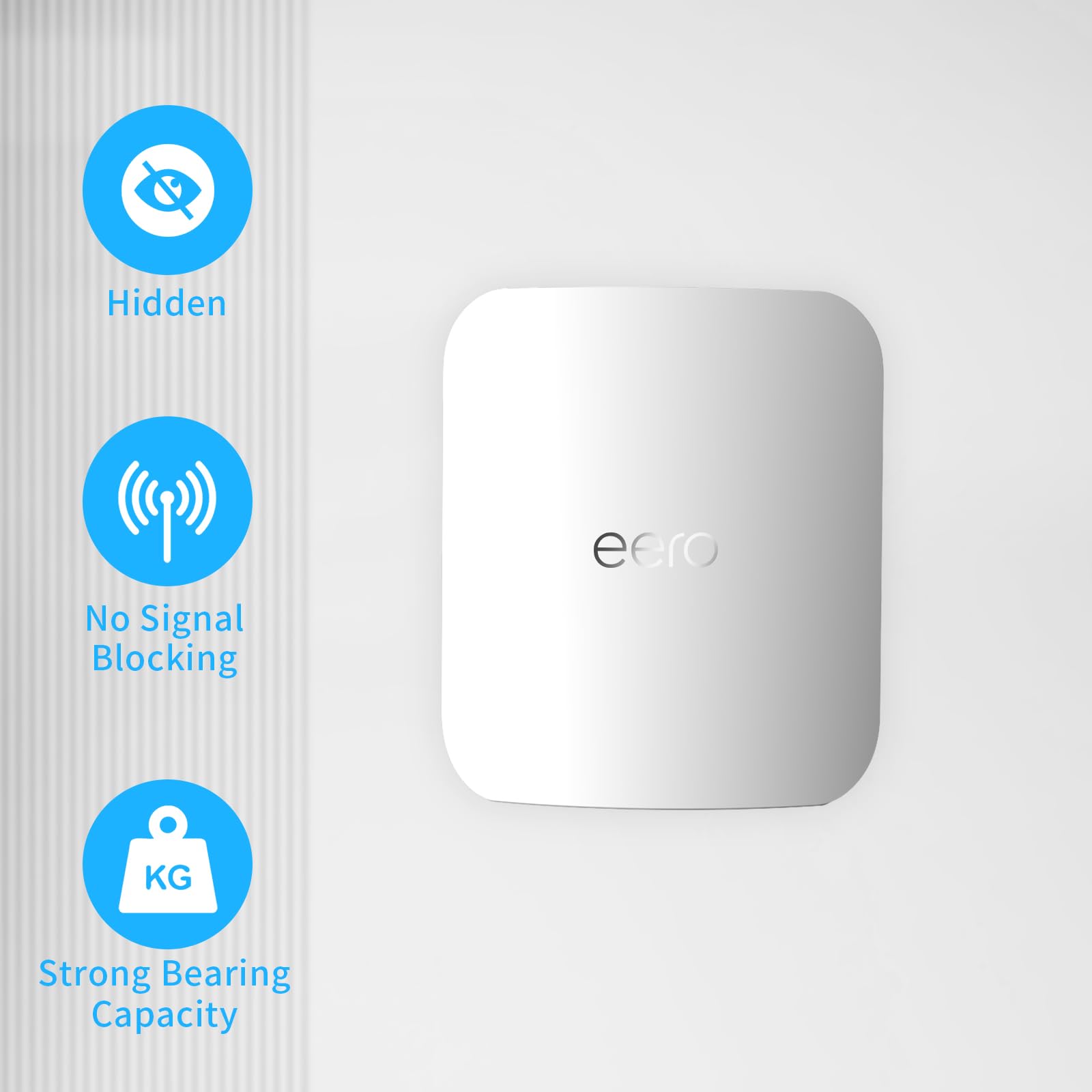 eero Max 7 Wall Mount, Wall Brackets ABS Router Holder eero Max 7 Wall Mount, Wall Brackets ABS Router Holder