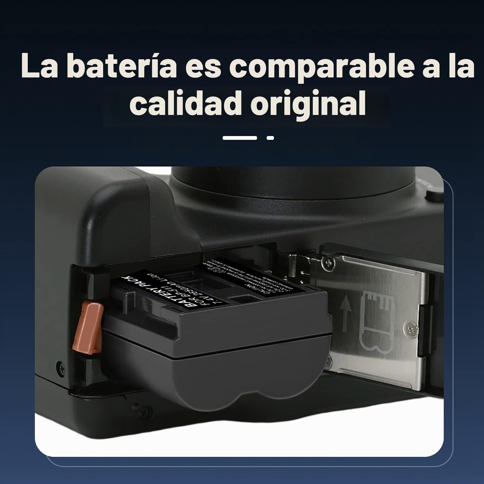 CITYORK 2 unidades 2650mAh BP-511 Batería + Cargador USB Dual LCD para Canon BP-511 BP-511A Canon EOS 5D, 50D, 40D, 20D, 30D, 10D, Digital Rebel, D60, 300D, D30