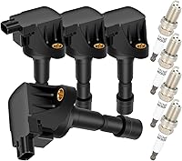 Vista 8 de ECCPP UF626 4 bobinas de encendido con 4 bujías de iridio 7092 para Honda 2009 2010 2011 2012 2013 Fit 1.5L UF-626 5C1721 E1126