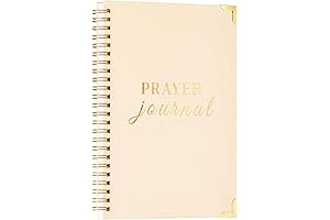 JUBTIC Spiral Bible Study Journal: Note-Taking Essentials in a Beige Masterpiece