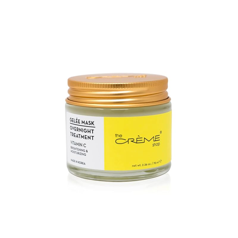 Máscara facial noturna em gel com Vitamina C The Crème Shop, 67 g