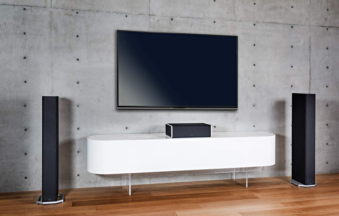 definitive Technology CS9060 canale centrale ad alte prestazioni con altoparlante integrato 20,3 cm subwoofer amplificato