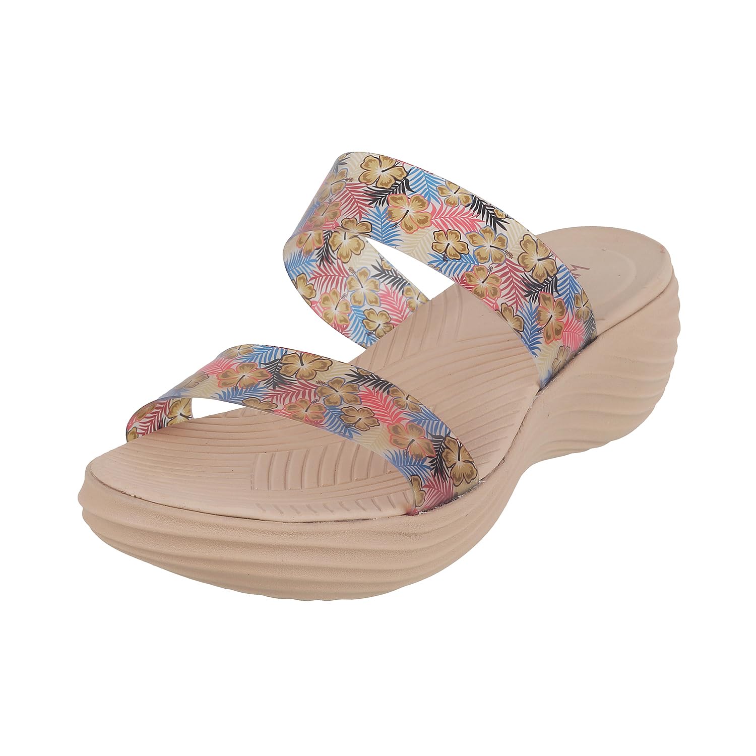 Women Beige Synthetic Sandals - EU/40 UK/7-41-173-image-4