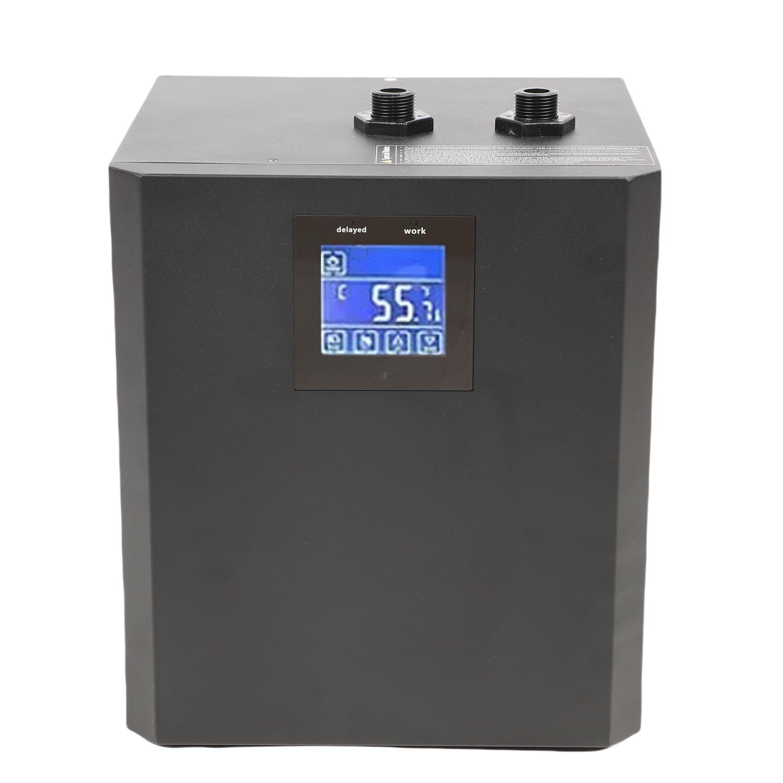 1/3 PS Water Chiller Kit für Eisbad, 32-122 ℉ 3 Modi Low Rauschen LCD-Touchscreen-Fernbedienung, Eisbad-Kälte mit Timer, für Zuhause, Hotels oder Freien Im Freien (EU -Stecker