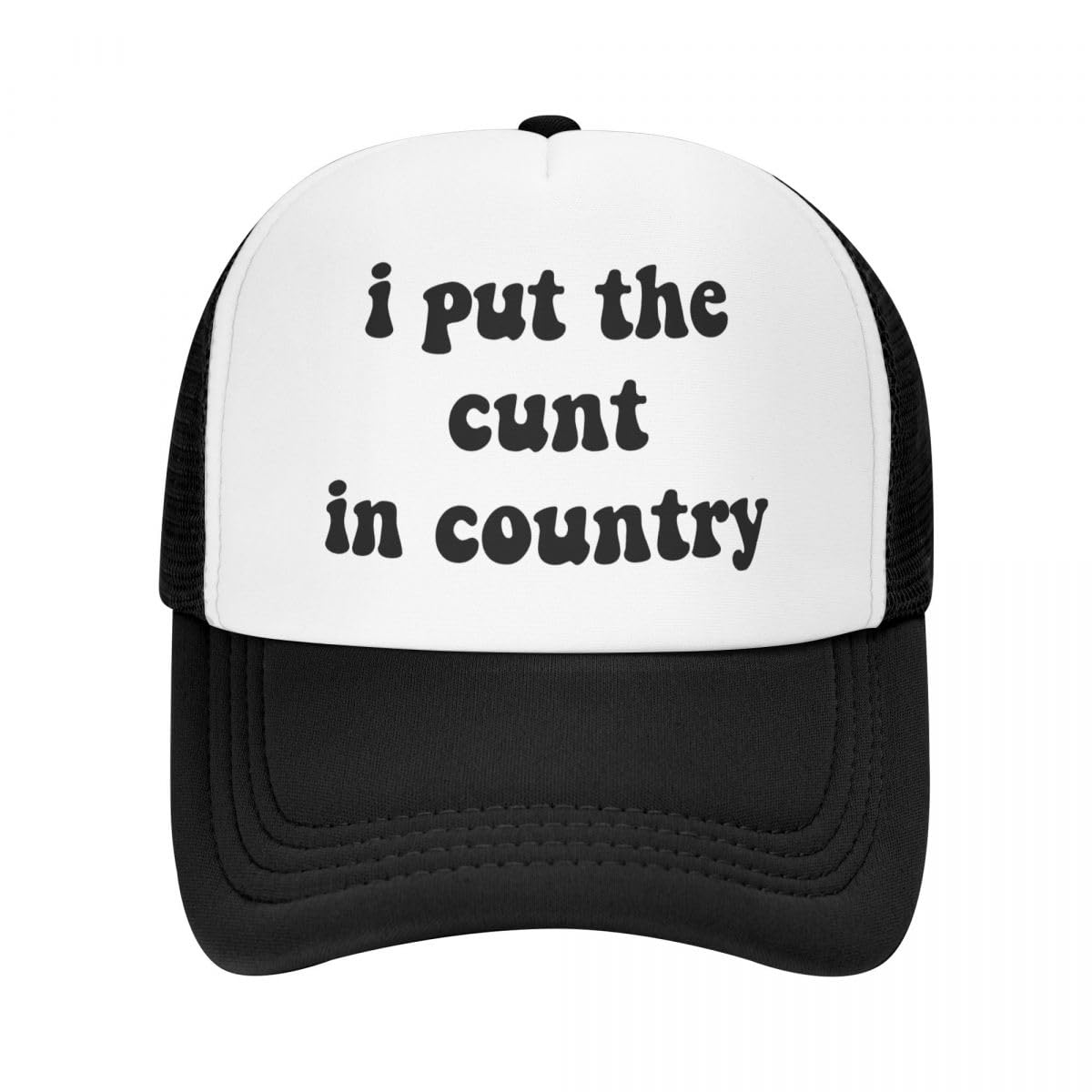 Hurtin' for A Squirtin' Trucker Hats for Women Black Men Funny Gag Trucker Hat for Women