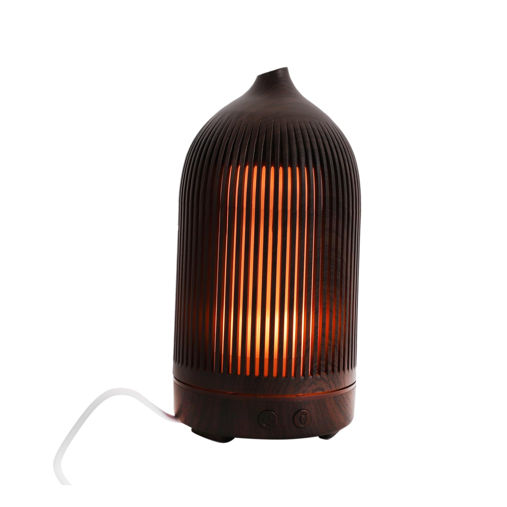 Humidificateur d'arômes bois foncé anti air sec pour maison