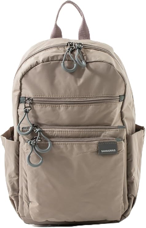 Unisex Suya Dayanıklı Paraşüt Kumaş 4 Bölmeli Laptop Bölmeli Seyahat Ve Okul Çantası