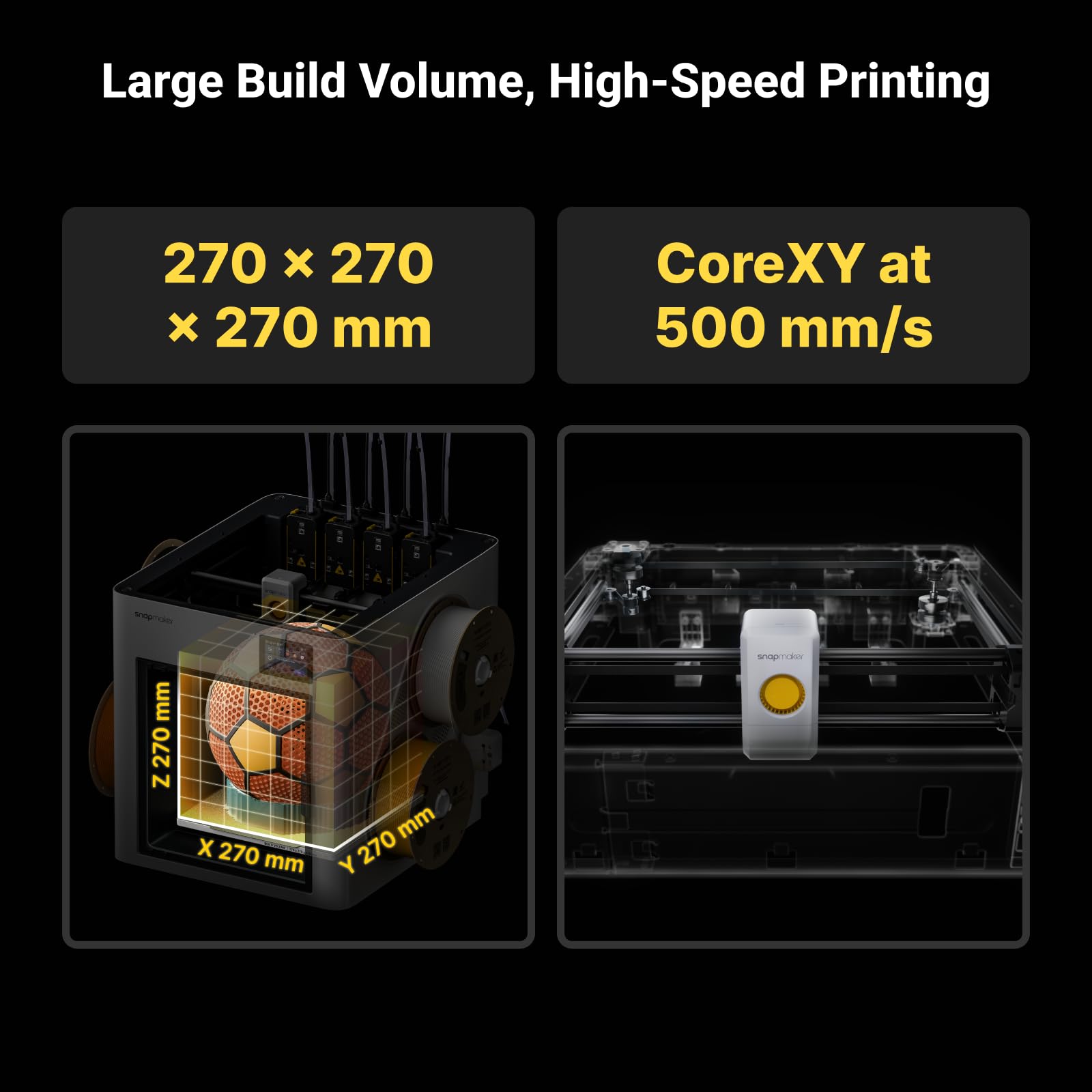 Snapmaker U1 3D Printer,4-Toolhead with 5s Toolchanger,Multi-Color Printing — Amazon image 8