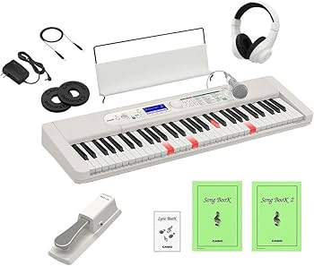 CASIO・電子ピアノ・電子キーボード マイクセット Amazon | 【選べるセットオプション】 カシオ 光ナビゲーション